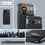 Spigen Optik.tr ”ez Fit” Camera Protector 2-pack Clear Google Pixel 8a