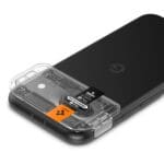 Spigen Optik.tr ”ez Fit” Camera Protector 2-pack Clear Google Pixel 8a