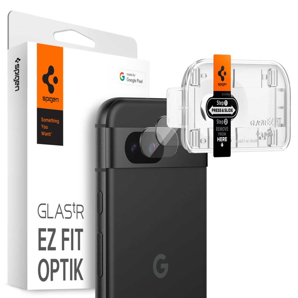 Spigen Optik.tr ”ez Fit” Camera Protector 2-pack Clear Google Pixel 8a