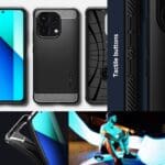 Spigen Rugged Armor Matte Black Kryt Xiaomi Redmi Note 13 4G