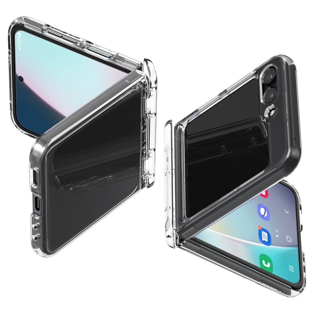 Spigen Thin Fit ”Pro” Crystal Clear Kryt Samsung Galaxy Z Flip 5