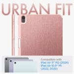 Spigen Urban Fit iPad Air 10.9 4 / 5 / 2020-2022 / 11 6 / 2024 Rose Gold