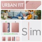 Spigen Urban Fit iPad Air 10.9 4 / 5 / 2020-2022 / 11 6 / 2024 Rose Gold