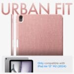 Spigen Urban Fit iPad Air 13 2024 Rose Gold