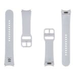 Tactical 853 Silicone Band Quick Release Samsung Galaxy Watch 6 44mm Silver