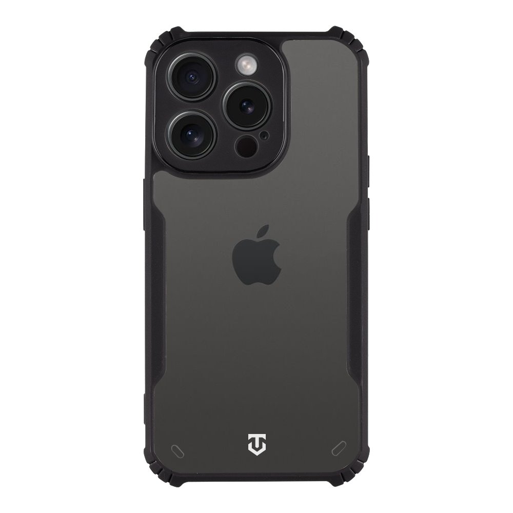 Tactical Quantum Stealth Apple Clear/Black Kryt iPhone 15 Pro