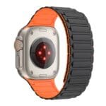 Tech-Protect IconBand Magnetic Apple Watch 4 / 5 / 6 / 7 / 8 / 9 / SE / Ultra 1 / 2 (42 / 44 / 45 / 49 mm) Black/Orange