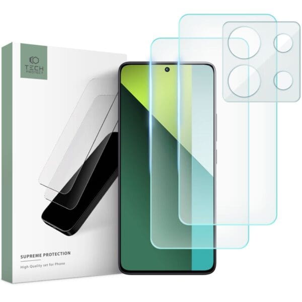 Tech-Protect Supreme Set Clear Xiaomi Redmi Note 13 Pro 5G