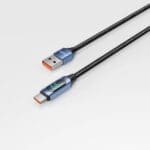 Tech-Protect UltraBoost LED Type-C Cable 66W/6A 100CM Blue