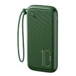 Usams Powerbank PB56 10000mAh 2xUSB / USB-C / MicroUSB Fast Charge Dark Green 10KCD15003 (US-CD150)