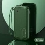 Usams Powerbank PB56 10000mAh 2xUSB / USB-C / MicroUSB Fast Charge Dark Green 10KCD15003 (US-CD150)