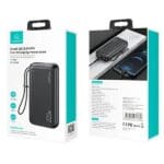 Usams Powerbank PB60 20000mAh 22.5W 2xQC3.0+PD Fast Charge Black 20KCD16801 (US-CD168)