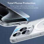 ESR Classic Pro Set Halolock MagSafe iPhone 15 Pro Clear