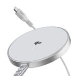 ESR Halolock Qi2 Mini Magnetic MagSafe Wireless Charger 15w Silver