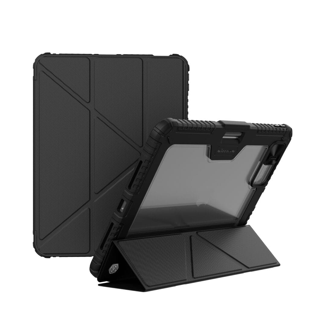 Nillkin Bumper PRO Protective Stand Case Multi-angle iPad Pro 13 2024 Black