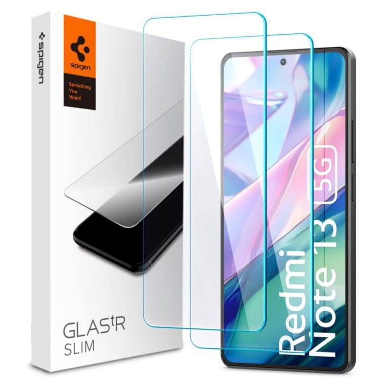 Spigen Glas.tr Slim 2-pack Clear Xiaomi Redmi Note 13 5G