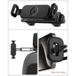 Spigen Onetap Uts45 Universal Headrest Car Mount Black