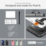 Spigen Optik.tr ”Ez Fit” Camera Protector 2-pack Crystal Clear Google Pixel 9