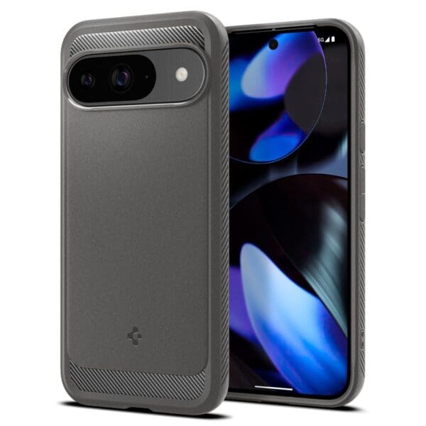 Spigen Rugged Armor Marble Grey Kryt Google Pixel 9/9 Pro