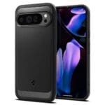 Spigen Rugged Armor Matte Black Kryt Google Pixel 9 Pro XL