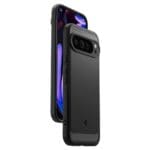 Spigen Rugged Armor Matte Black Kryt Google Pixel 9 Pro XL