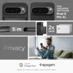 Spigen Slim Armor Cs Black Kryt Google Pixel 9 Pro XL