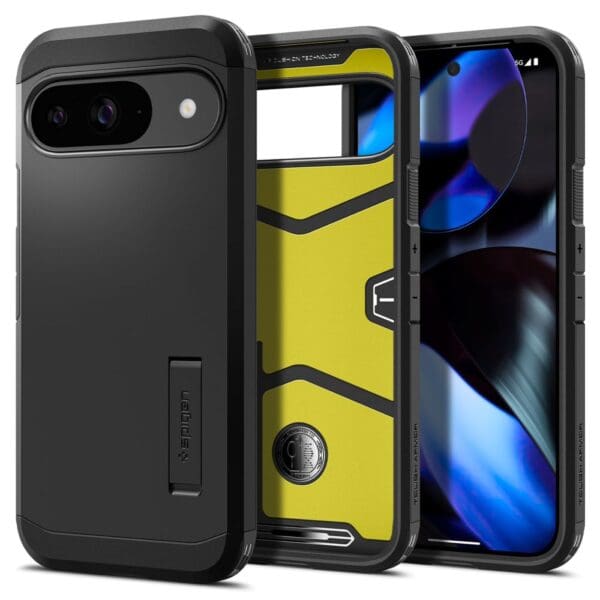 Spigen Tough Armor Black Kryt Google Pixel 9/9 Pro