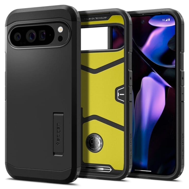 Spigen Tough Armor Black Kryt Google Pixel 9 Pro XL