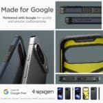 Spigen Tough Armor Metal Slate Kryt Google Pixel 9/9 Pro