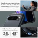 Spigen Tough Armor Metal Slate Kryt Google Pixel 9 Pro XL