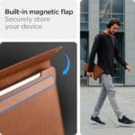 Spigen Valentinus Sleeve Laptop 13-14 Classic Brown