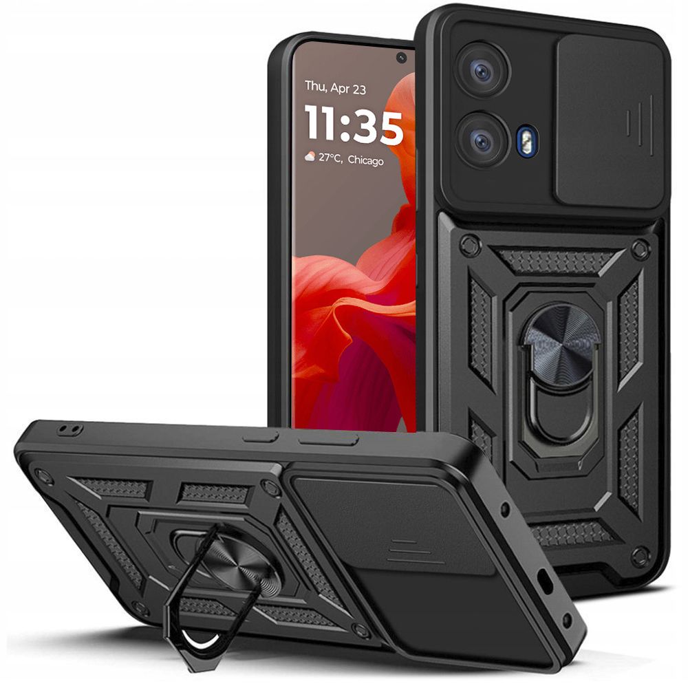 Tech-Protect Camshield Pro Black Kryt Motorola Moto G85 5G