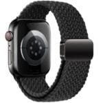 Tech-Protect Nylonmag Apple Watch 4 / 5 / 6 / 7 / 8 / 9 / Se (38 / 40 / 41 mm) Black