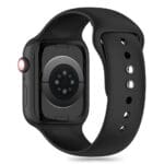 Tech-Protect Silicone Apple Watch 4 / 5 / 6 / 7 / 8 / 9 / Se (38 / 40 / 41 mm) Black