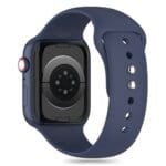 Tech-Protect Silicone Apple Watch 4 / 5 / 6 / 7 / 8 / 9 / Se / Ultra 1 / 2 (42 / 44 / 45 / 49 mm) Midnight Blue