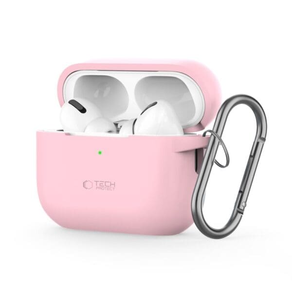 Tech-Protect Silicone Hook Dusty Pink Kryt Airpods Pro/Pro 2