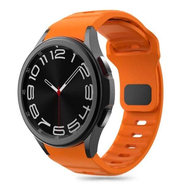 Tech-Protect Silicone Line Samsung Galaxy Watch 4 / 5 / 5 Pro / 6 / 7 / Fe Orange