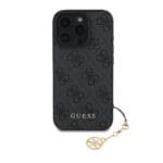 Guess 4G Charm Tone on Tone Grey Kryt iPhone 16 Pro