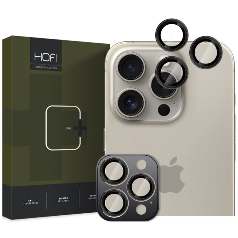 Hofi Camring Pro+ Max Black iPhone 16 Pro Max/16 Pro