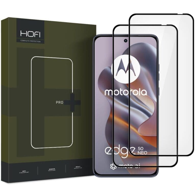 Hofi Glass Pro+ 2-Pack Black Motorola Edge 50 Neo