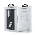 Karl Lagerfeld PU Saffiano Karl and Choupette Black Kryt Samsung Galaxy Z Fold 6