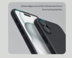 Nillkin Super Frosted PRO Magnetic Apple Black Kryt iPhone 16 Plus