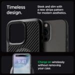 Spigen Core Armor Mag MagSafe Matte Black Kryt iPhone 16 Pro