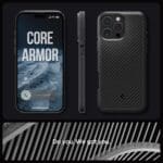 Spigen Core Armor Matte Black Kryt iPhone 16 Pro