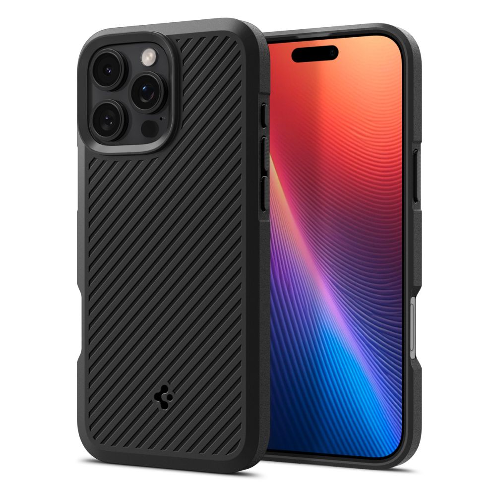 Spigen Core Armor Matte Black Kryt iPhone 16 Pro