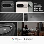 Spigen Enzo Aramid XL Matte Black Kryt Google Pixel 9 Pro XL