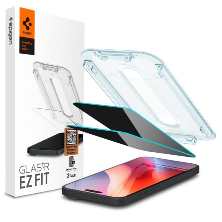 Spigen Glas.Tr ”Ez Fit” 2-Pack Privacy iPhone 16 Pro