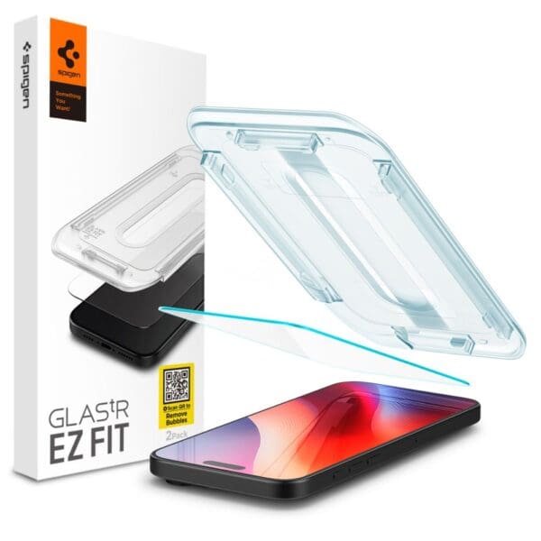 Spigen Glas.Tr ”Ez Fit” Clear iPhone 16 Pro