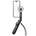 Spigen S571W MagSafe Bluetooth Selfie Stick Tripod Black