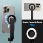 Spigen S571W MagSafe Bluetooth Selfie Stick Tripod Black